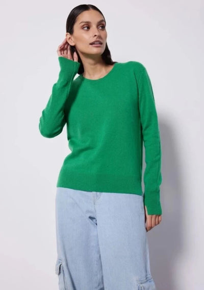 jersey verde cashmere 
