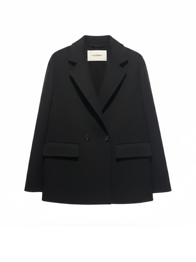 Blazer de lana negra