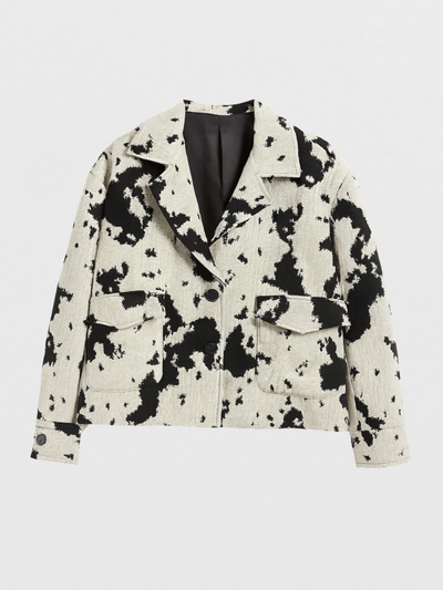 Chaqueta con estampado dálmata