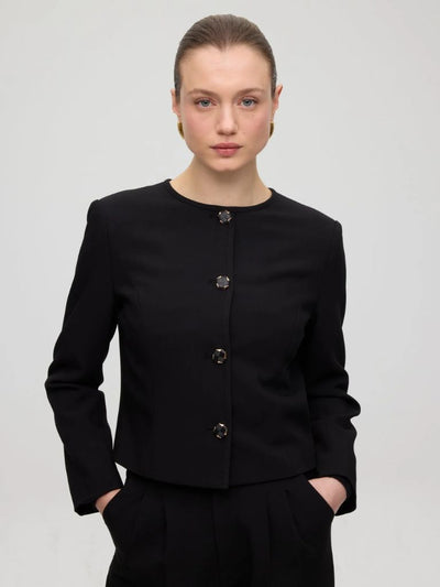 Chaqueta de color negro