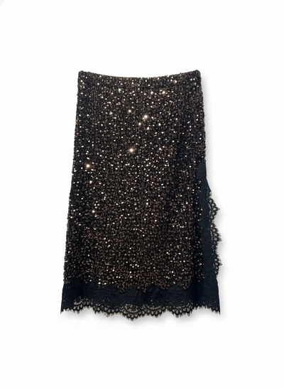 Falda de lentejuelas