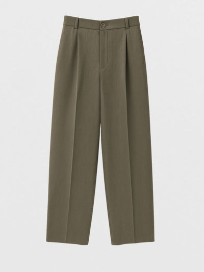 Pantalón de traje verde 