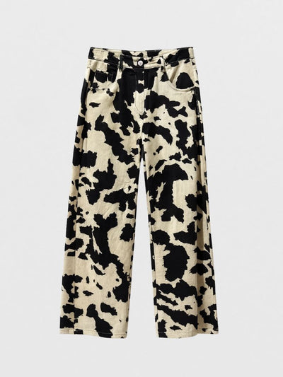 Pantalón con estampado dálmata